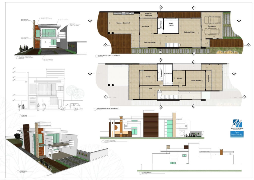 layout sketchup